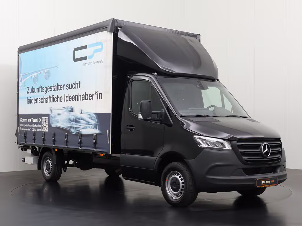 Mercedes-Benz Sprinter 317CDI Automaat Bakwagen+Laadklep | Schuifzeilen | 147.000 km | 2023 | 170 pk