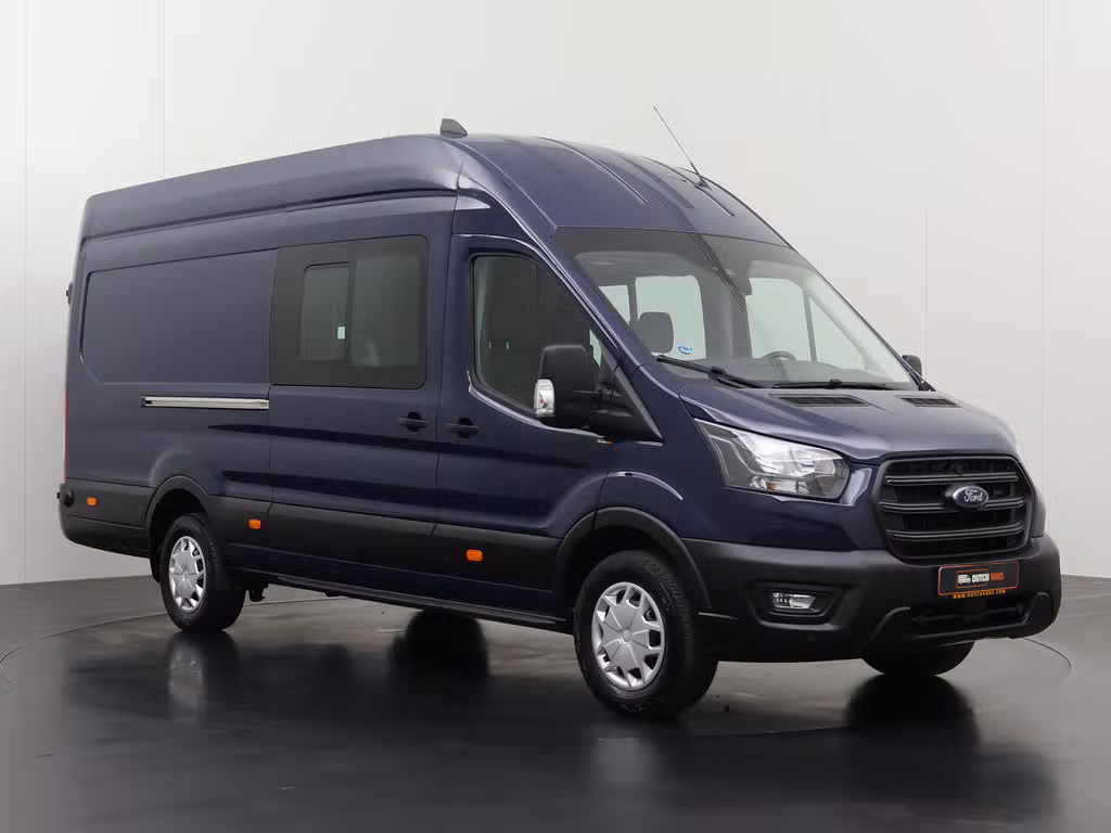 Ford Transit 2.0TDCi 165PK L4H3 Jumbo Dubbele Cabine | 6-Persoons | 44.300 km | 2024 | 165 pk