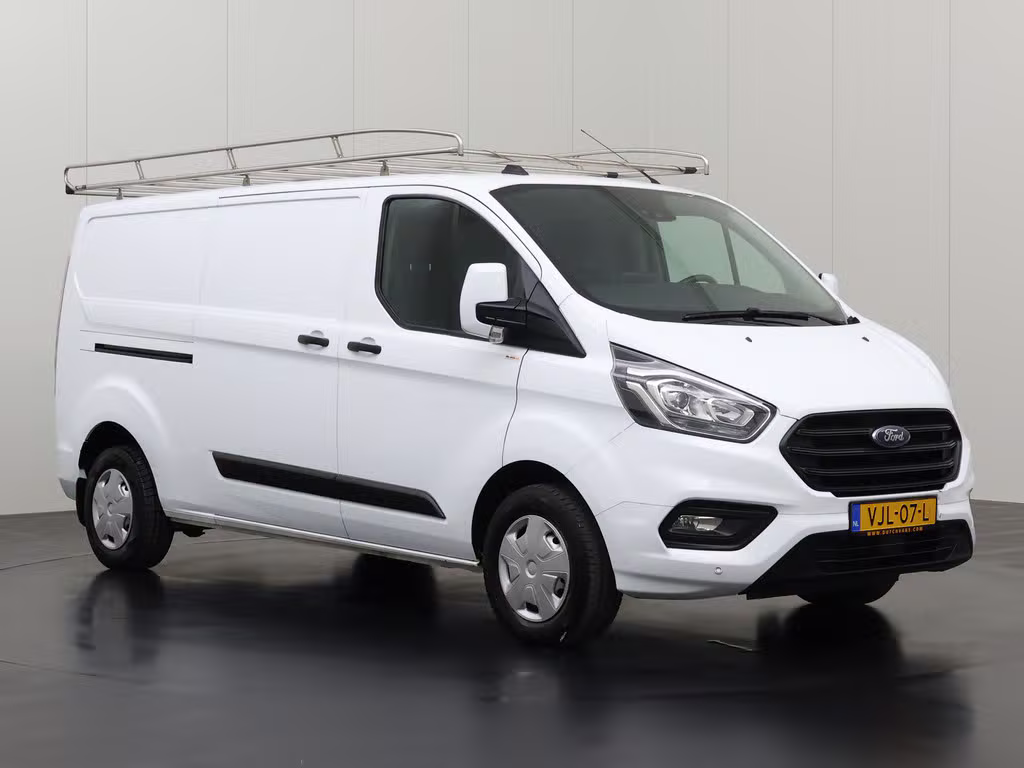 Ford Transit Custom 2.0TDCI 130PK Lang | 2xSchuifdeur | Imperiaal | Trekhaak | 66.150 km | 2021 | 131 pk