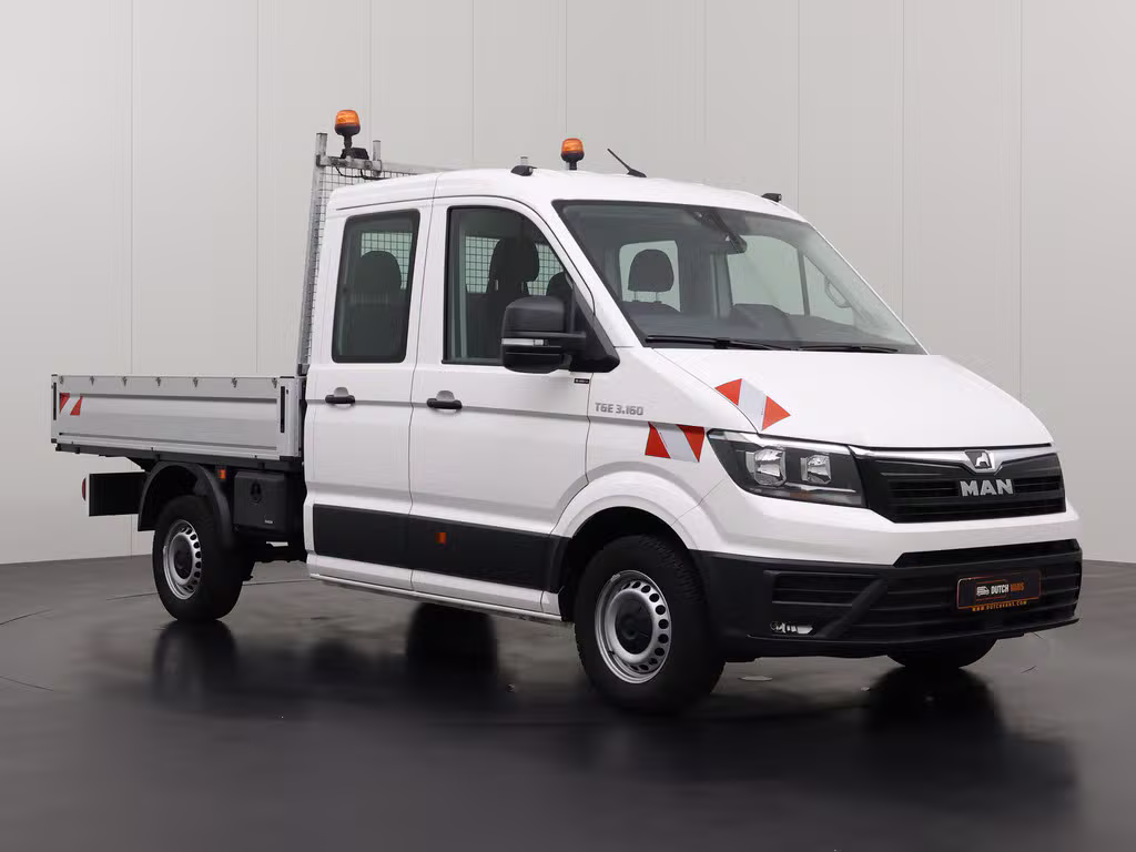 MAN TGE 2.0TDi 160PK Dubbele Cabine Open Laadbak | 3500Kg Trekhaak | 64.030 km | 2024 | 163 pk